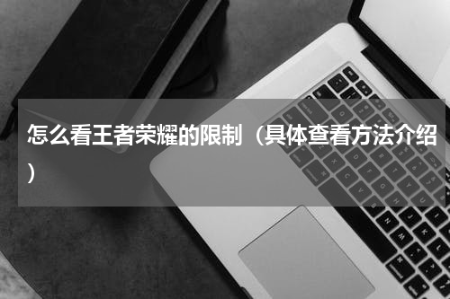 怎么看王者荣耀的限制（具体查看方法介绍）