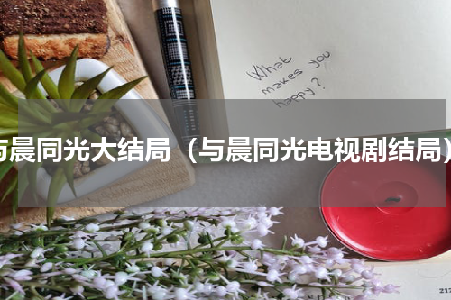 与晨同光大结局（与晨同光电视剧结局）