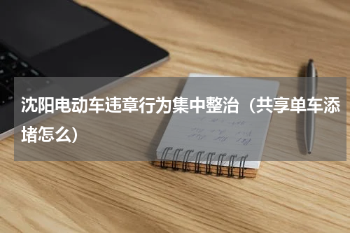 沈阳电动车违章行为集中整治（共享单车添堵怎么）