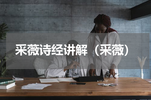 采薇诗经讲解（采薇）