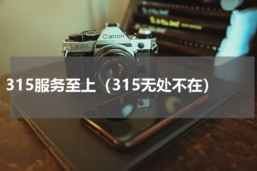 315服务至上（315无处不在）