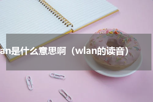 wlan是什么意思啊（wlan的读音）