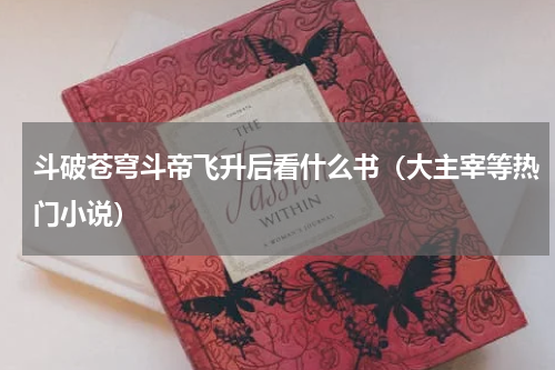 斗破苍穹斗帝飞升后看什么书（大主宰等热门小说）