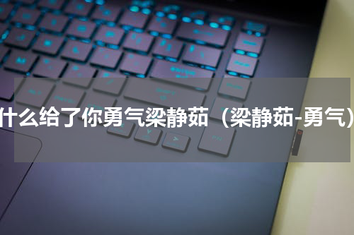 是什么给了你勇气梁静茹（梁静茹-勇气）