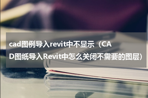 cad图例导入revit中不显示（CAD图纸导入Revit中怎么关闭不需要的图层）