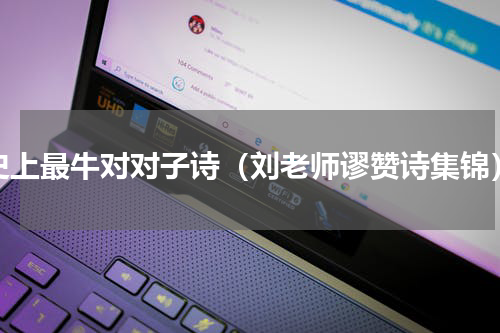 史上最牛对对子诗（刘老师谬赞诗集锦）