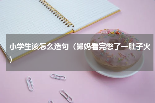 小学生该怎么造句（舅妈看完憋了一肚子火）