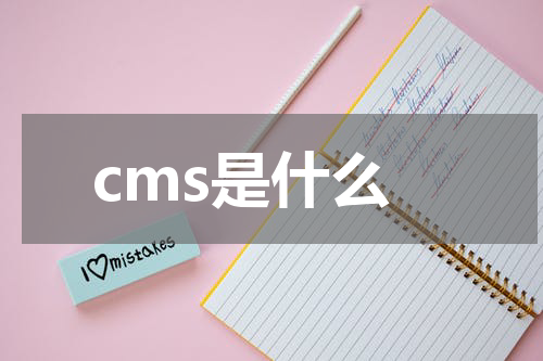 cms是什么