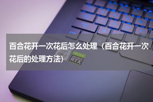 百合花开一次花后怎么处理（百合花开一次花后的处理方法）