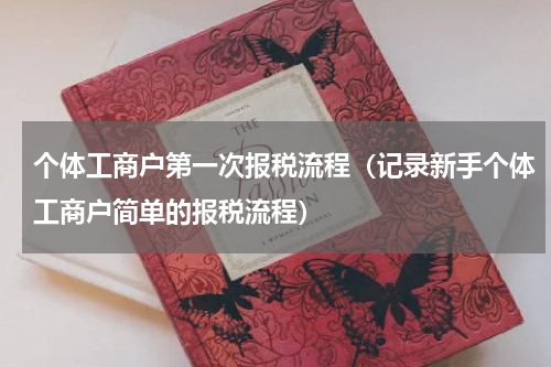 个体工商户第一次报税流程（记录新手个体工商户简单的报税流程）