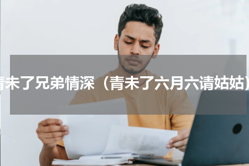 青未了兄弟情深（青未了六月六请姑姑）