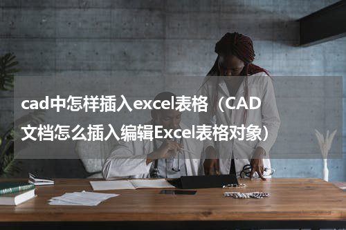 cad中怎样插入excel表格（CAD文档怎么插入编辑Excel表格对象）