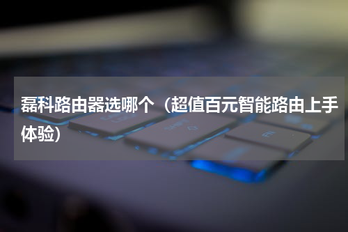 磊科路由器选哪个（超值百元智能路由上手体验）
