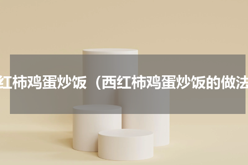 西红柿鸡蛋炒饭（西红柿鸡蛋炒饭的做法）