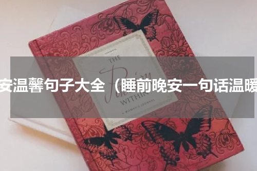 晚安温馨句子大全（睡前晚安一句话温暖）