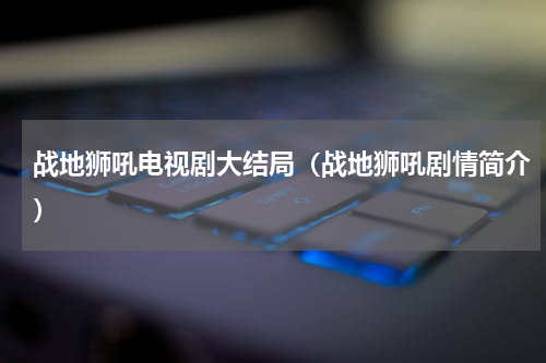 战地狮吼电视剧大结局（战地狮吼剧情简介）