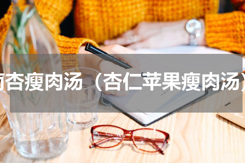 南杏瘦肉汤（杏仁苹果瘦肉汤）