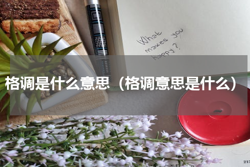 格调是什么意思（格调意思是什么）