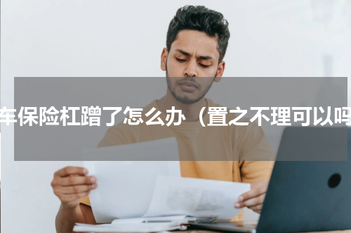 新车保险杠蹭了怎么办（置之不理可以吗）