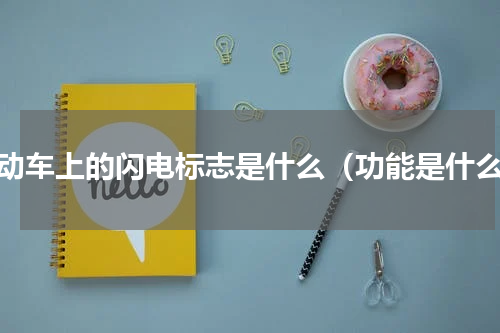 电动车上的闪电标志是什么（功能是什么）