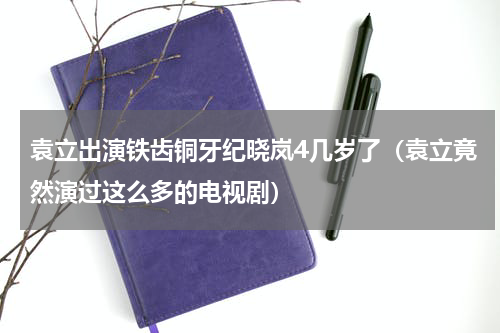 袁立出演铁齿铜牙纪晓岚4几岁了（袁立竟然演过这么多的电视剧）