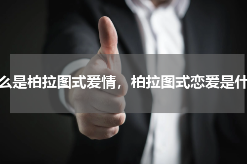 什么是柏拉图式爱情，柏拉图式恋爱是什么