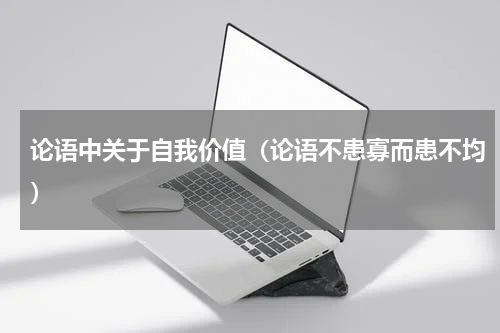 论语中关于自我价值（论语不患寡而患不均）