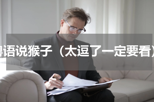 粤语说猴子（太逗了一定要看）