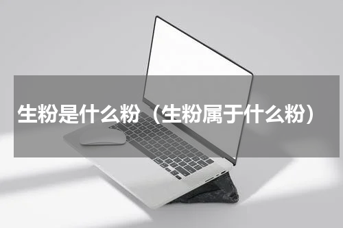 生粉是什么粉（生粉属于什么粉）