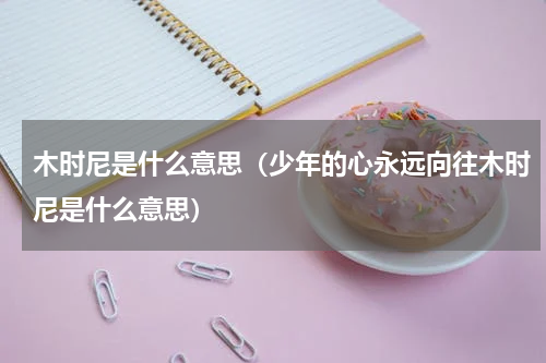木时尼是什么意思（少年的心永远向往木时尼是什么意思）
