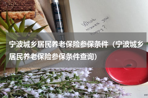 宁波城乡居民养老保险参保条件（宁波城乡居民养老保险参保条件查询）