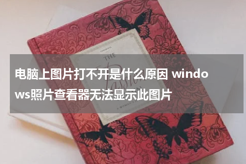 电脑上图片打不开是什么原因 windows照片查看器无法显示此图片