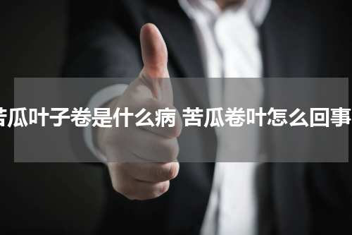 苦瓜叶子卷是什么病 苦瓜卷叶怎么回事