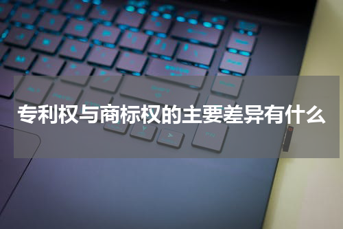 专利权与商标权的主要差异有什么
