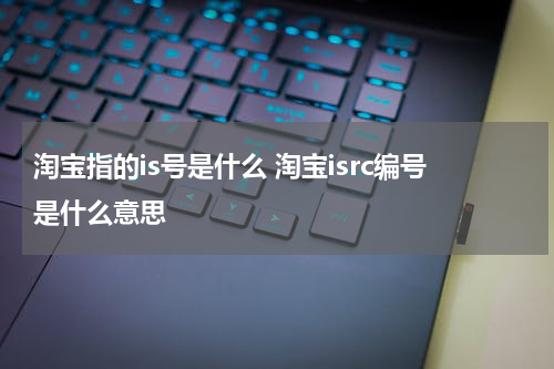 淘宝指的is号是什么 淘宝isrc编号是什么意思