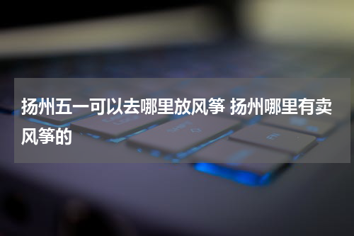 扬州五一可以去哪里放风筝 扬州哪里有卖风筝的