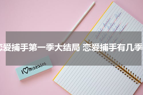 恋爱捕手第一季大结局 恋爱捕手有几季