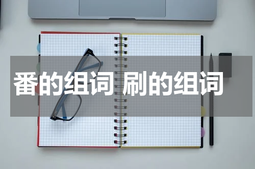 番的组词 刷的组词