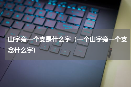 山字旁一个支是什么字（一个山字旁一个支念什么字）