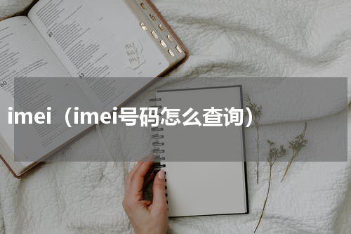 imei（imei号码怎么查询）
