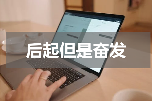 后起但是奋发