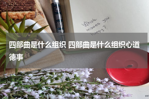 四部曲是什么组织 四部曲是什么组织心道德事